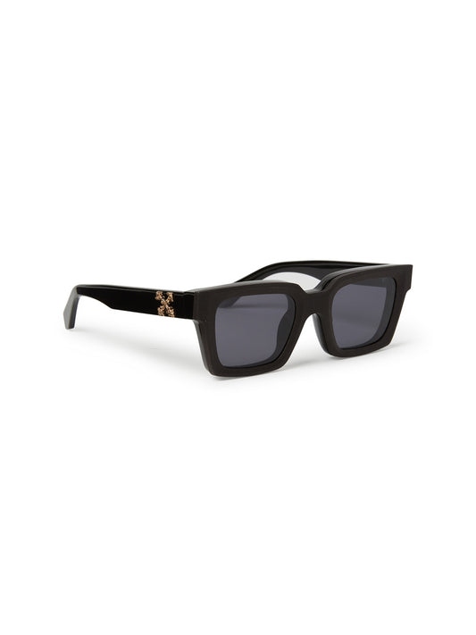 Style 106 Clip On Sunglasses - Black Dark Grey - Off-White