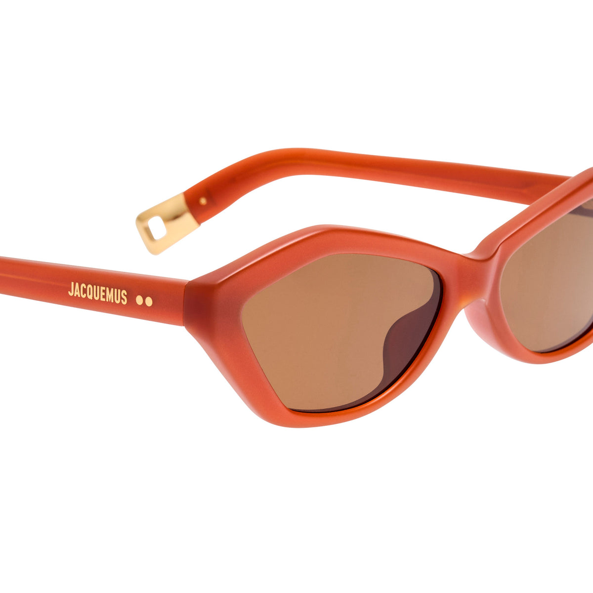 Bambino - Matt Metallic Coffee - Jacquemus