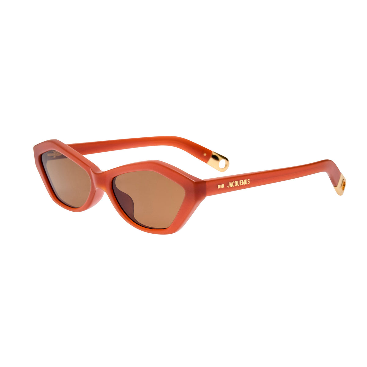 Bambino - Matt Metallic Coffee - Jacquemus