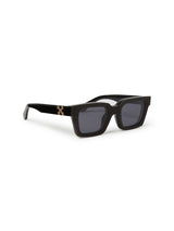 Style 106 Clip On Sunglasses - Black Dark Grey - Off-White