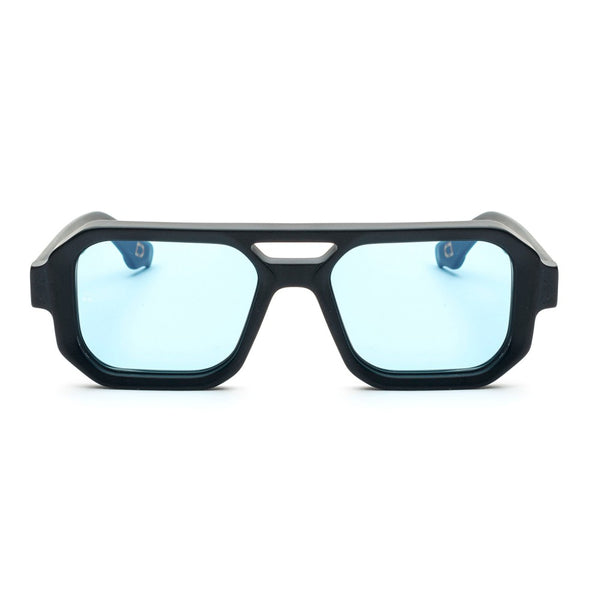 Appold - Satin Black/Light Blue - Soho