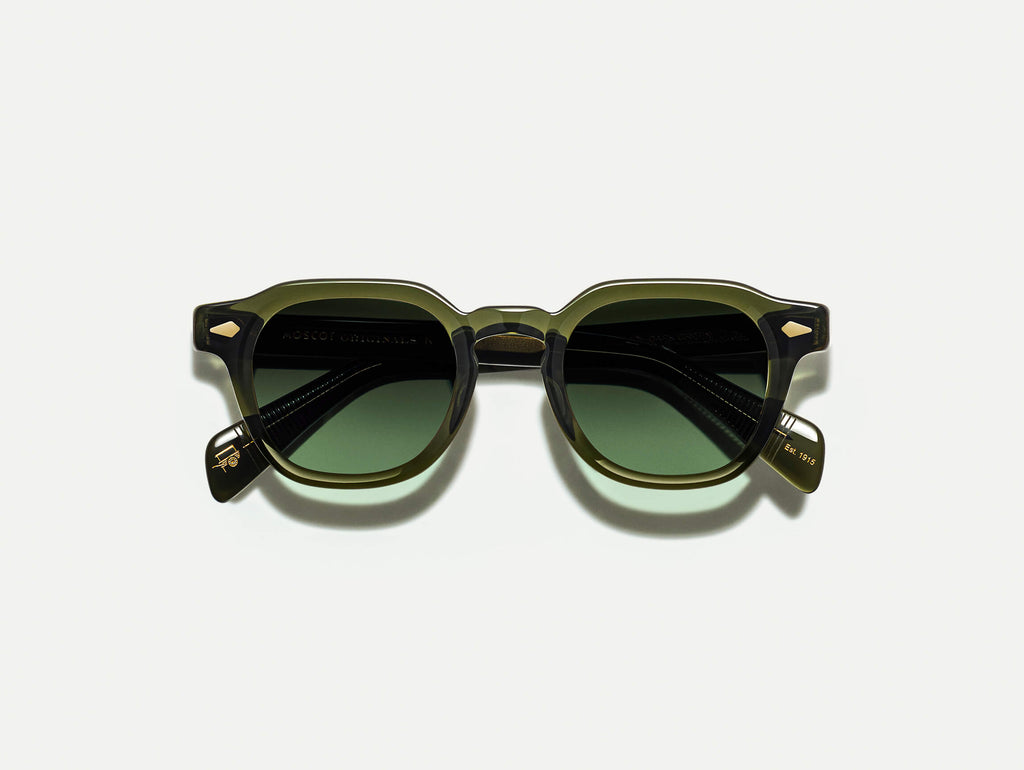 Dolt Sun - Dark Green - 46 - Moscot 