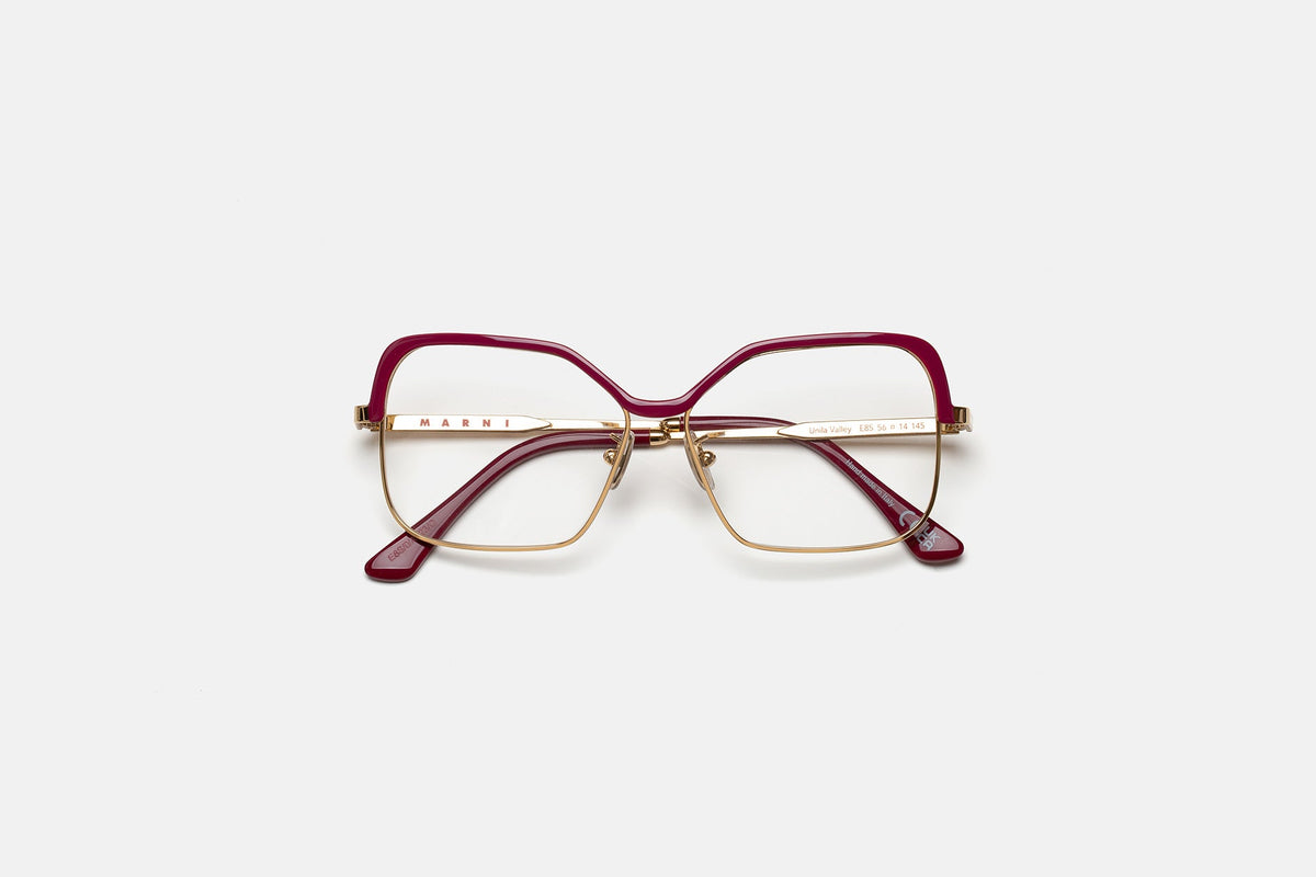 Unila Valley Optical - Burgundy Gold - Marni 
