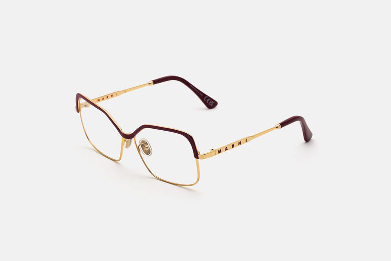 Unila Valley Optical - Burgundy Gold - Marni