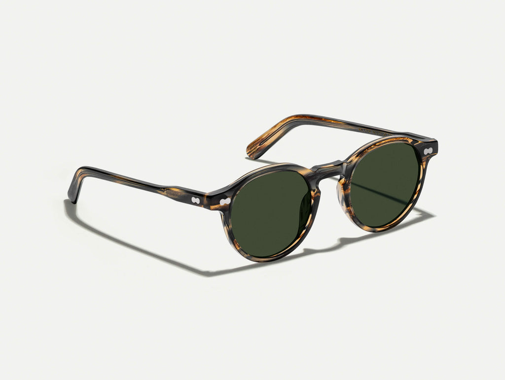 Miltzen Sun - Bark - 46 - Moscot