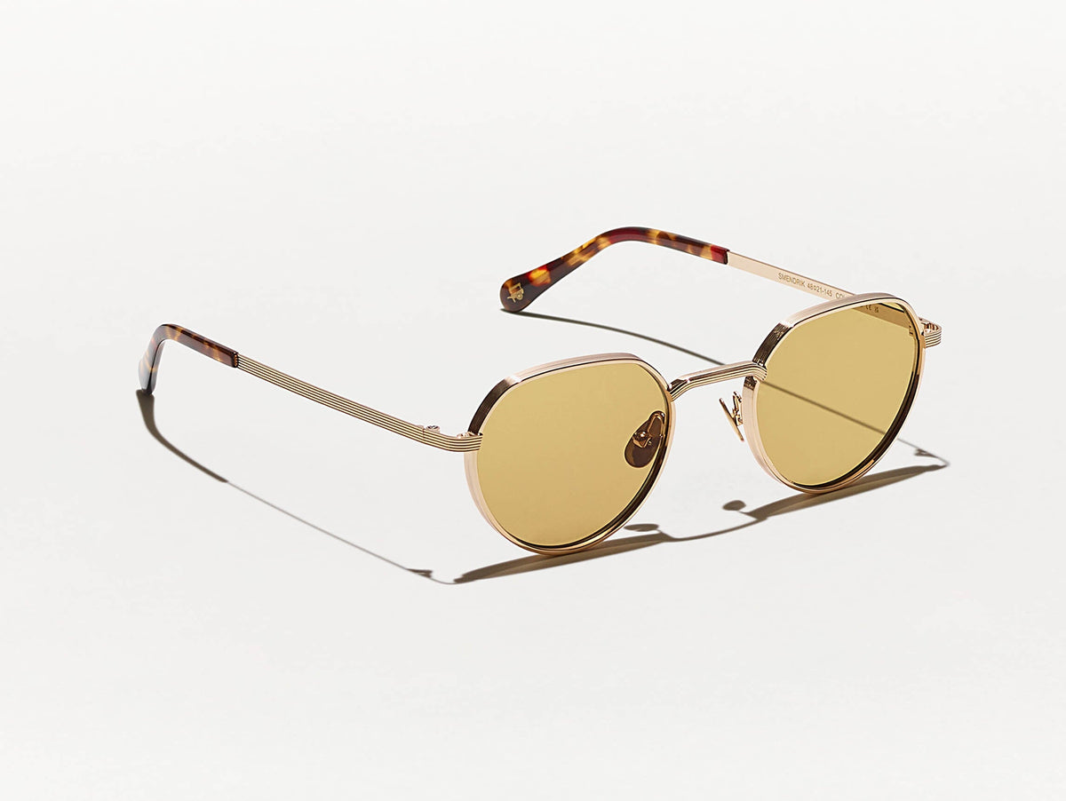 Smendrik Sun - Gold - 51 - Moscot 
