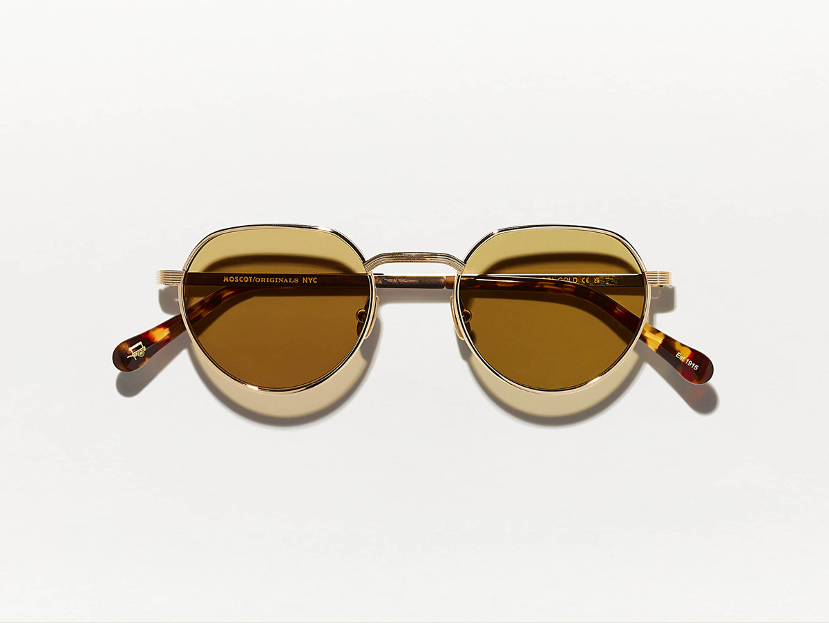 Smendrik Sun - Gold - 51 - Moscot 