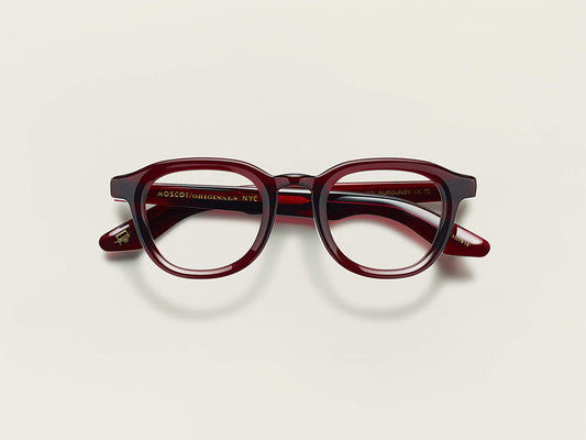 Dahven - Burgundy - 47 - Moscot