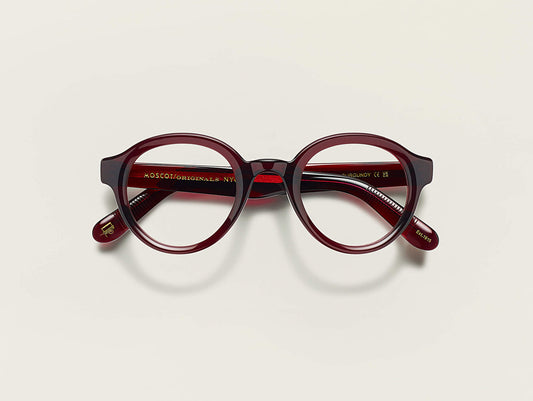Greps - Burgundy - 47 - Moscot
