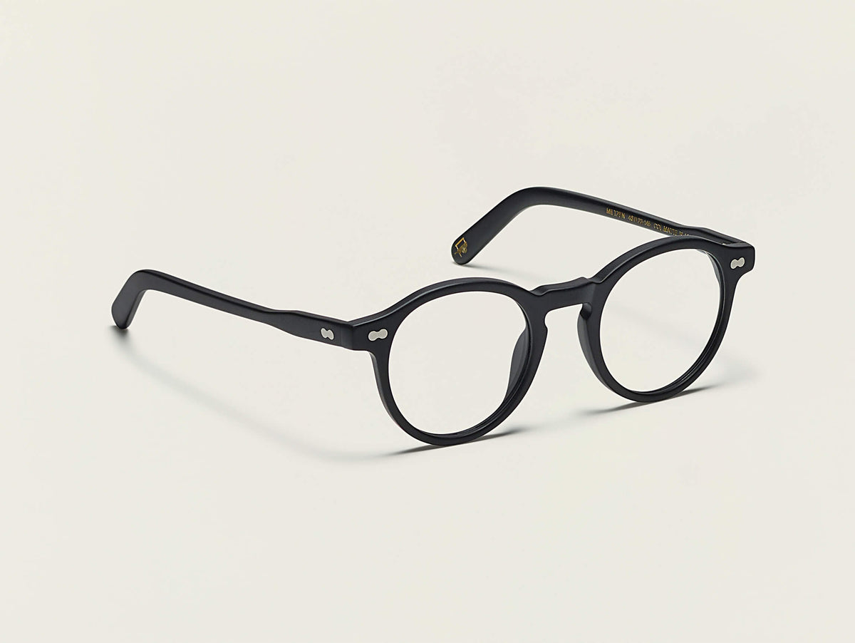 Miltzen - Matte Black - 49 - Moscot